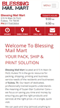 Mobile Screenshot of blessingmailmart.com